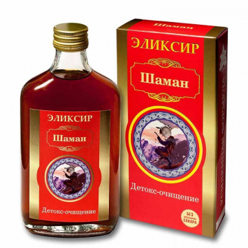 Эликсир «Шаман» детокс-очищение (Объём: 250мл.)