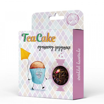 Чайный тортик, Лучшему Дедушке 50гр.