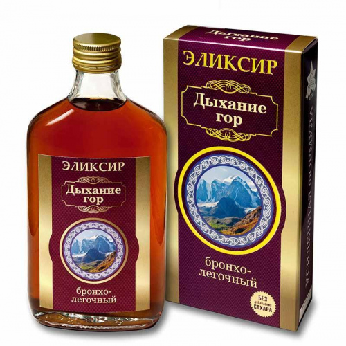 Эликсир «Дыхание гор» бронхолегочный (Объём: 250мл.)