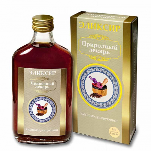 Эликсир «Природный лекарь» иммуномодулирующий (Объём: 250мл.)