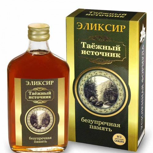 Эликсир «Таёжный источник» безупречная память (Объём: 250мл.)