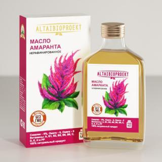 Амарантовое масло 100мл.