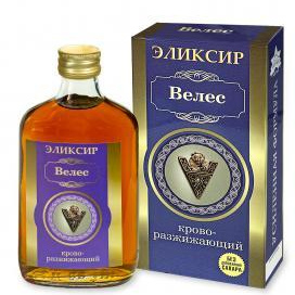 Эликсир "Велес" кроворазжижающий (Объём: 250мл.)